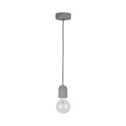 Amory Lampa Wisząca 1xE27 Max.60W Szary/Czarny-Biały 9774136