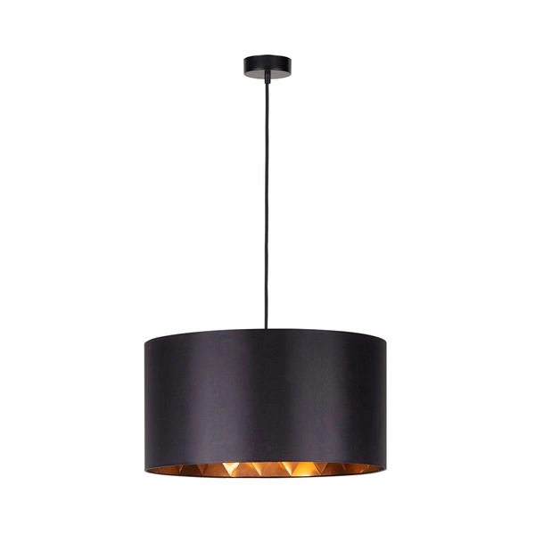 Victoria Pendant Lamp 1xE27 Max.60W Black/Black-Copper/Black 1424904