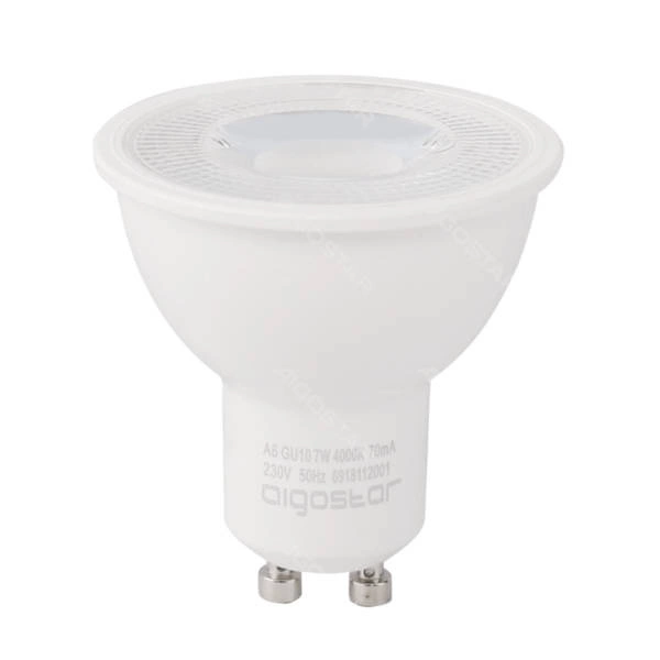 LED bulb GU10 A6 dimmable DIMM 7W 3000k | warm