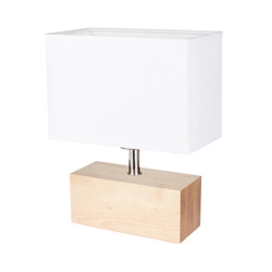 Theo Table Lamp 1xE27 Max.25W Birch/Black/White 7462160