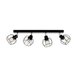 Phiphi Ceiling Lamp 4xE27 Max.60W Black Metal/Chrome Metal 2614404