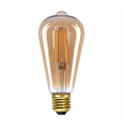 Żarówka filament LED Italux E27 6W 2200K 3S Dimm Amber 757-ST64-3DM-AMB