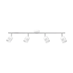 Ulrika Ceiling Lamp Incl. 4xG9 Max.28W Chrome Metal/White Metal 2744402