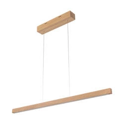 Smal Pendant Lamp 1xLED 24V 15W Int. Oiled Oak with Touch Dimmer/Rollizug 1017402800000