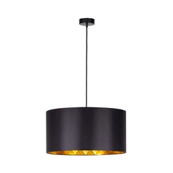 Victoria Pendant Lamp 1xE27 Max.60W Black/Black-Gold/Black 1423904