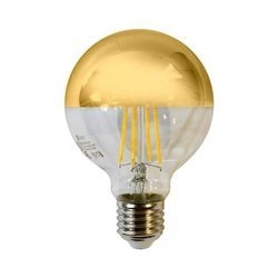 LED Filament bulb 5.5W E27 G80 sphere GOLD warm color EKZF7810