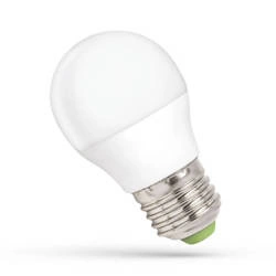 Dimmable DIMM LED bulb ball E-27 6000K 6W | cold