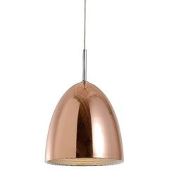 Mads Pendant Lamp 1xE27 Max.60W Copper Metal/Transparent PVC Cable 1621113