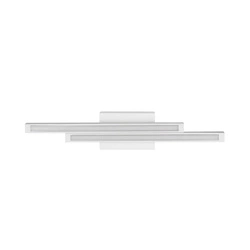 Lampa Sufitowa Linus Prosta 2xLED 24V Zintegrowana 1120lm 3000K 12W Białe Drewno Bukowe 2242242