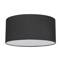Lampa Sufitowa Josefina 1xLED Zintegrowana 1200lm 2700K 13W Biały Metal/Antracytowy Klosz Tkaninowy 4782802
