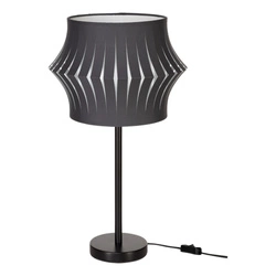 Lotus Table Lamp 1xE27 Max.40W Black/Black PVC/Anthracite 724630104