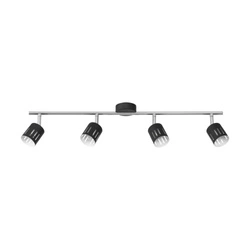 Ulrika Ceiling Lamp Incl. 4xG9 Max.28W Chrome Metal/Black Metal 2744404