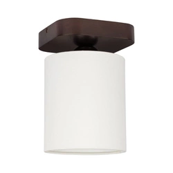 Jenta Ceiling Lamp 1xE27 Max.25W Walnut/White 8512176