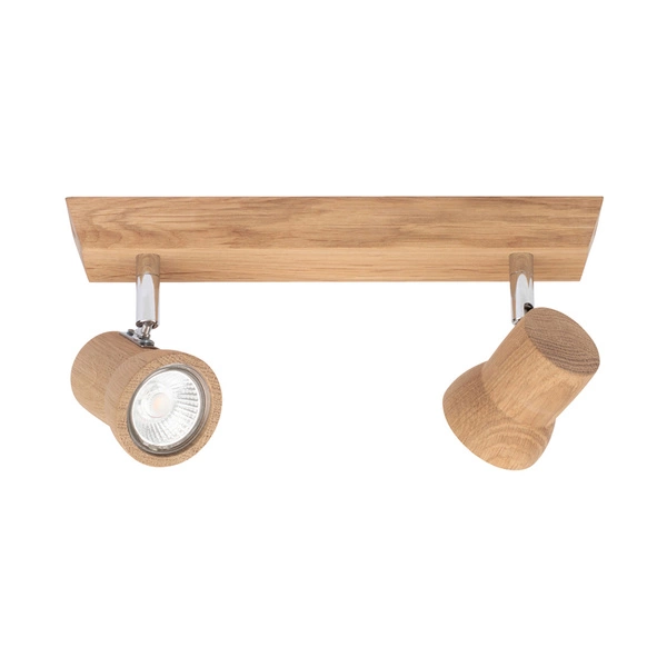 Venla Ceiling Lamp Incl. 2xLED GU10 5W Oiled Oak 2434274