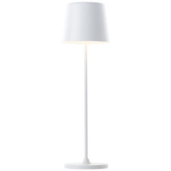 Lampa stołowa IP44 regulowana wysokość Xaana LED DIM | biały