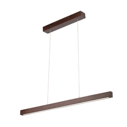 SMAL lampa wisząca LED zintegrowany 1050lm 3000K 12W orzech drewno bukowe dotykowy ściemniacz 1509476