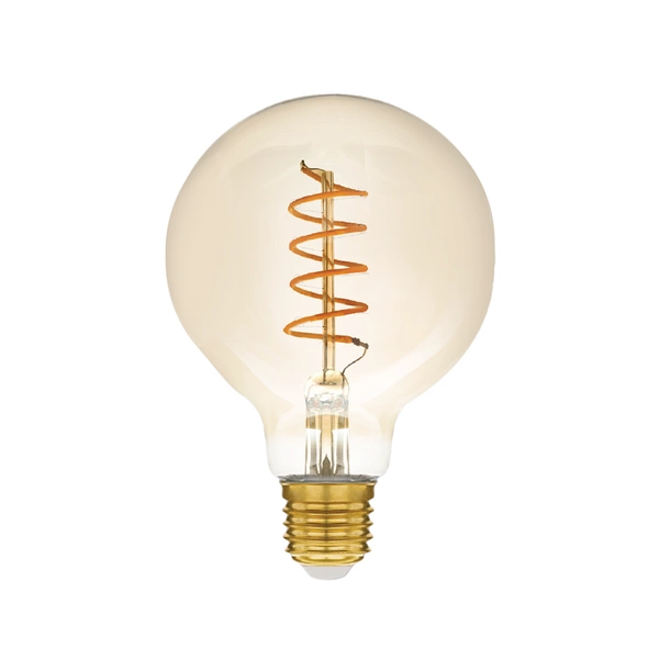 Decorative light bulb 4W E27 G95 sphere warm color 2700K EKZA3614