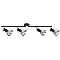 Megan Ceiling Lamp 4xE14 Max.40W Black 2743404