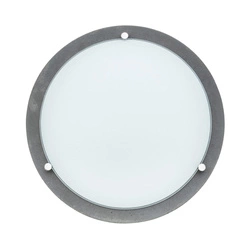 Lampa Sufitowa Rocky 1xLED 24V Zintegrowana 1200lm 2700K 13W Szary Beton/Białe Szkło 4753036