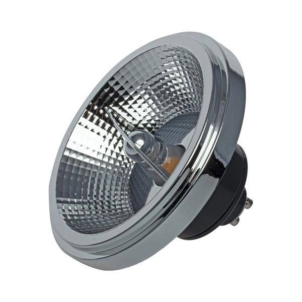 Żarówka LED 12W AR111 GU10 4000K czarna z odbłyśnikiem EKZA3407