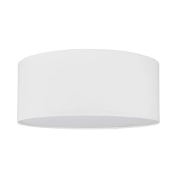 Lampa Sufitowa Josefina 1xLED Zintegrowana 1650lm 2700K 18W Biały Metal/Biały Klosz Tkaniny 4763802