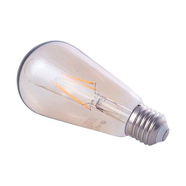 Decorative light bulb 4W E27 ST64 warm color 2700K amber EKZA3621