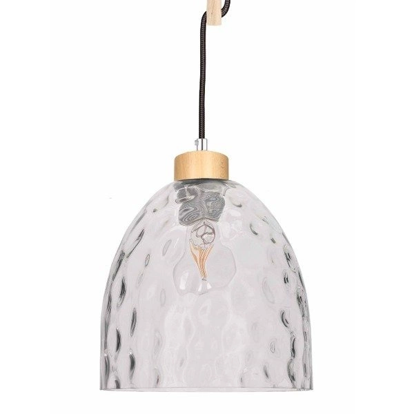 Lampa wisząca AURA przeźroczysta 30cm 1458160