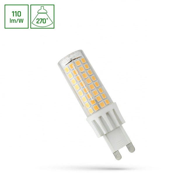 LED G9 230V 7W WW SMD SPECTRUM