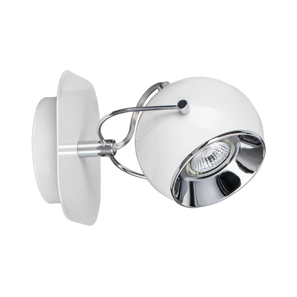 Ball Wall Lamp Incl.1xLED GU10 5W White/Chrome 5109182