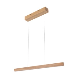 Smal Pendant Lamp 1xLED 24V 12W Int. Oiled Oak with Touch Dimmer/Rollizug 1017402600000