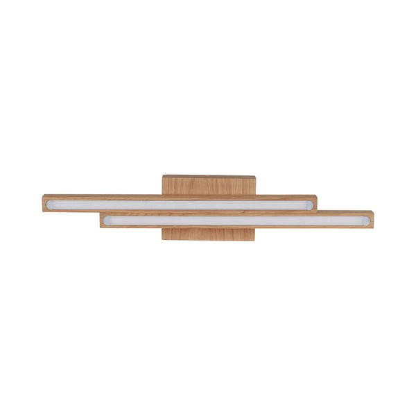 Linus Straight Ceiling Lamp 2xLED 24V Integrated 1120lm 3000K 12W Birch Wood 2242260