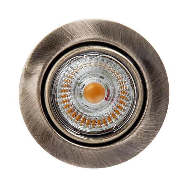 Ledsdream Round Lampa Sufitowa Incl.1xLED GU10 5W Patyna 2601111