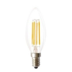 FILAMENT LED E14 4W warm 1800K C35 candle bulb